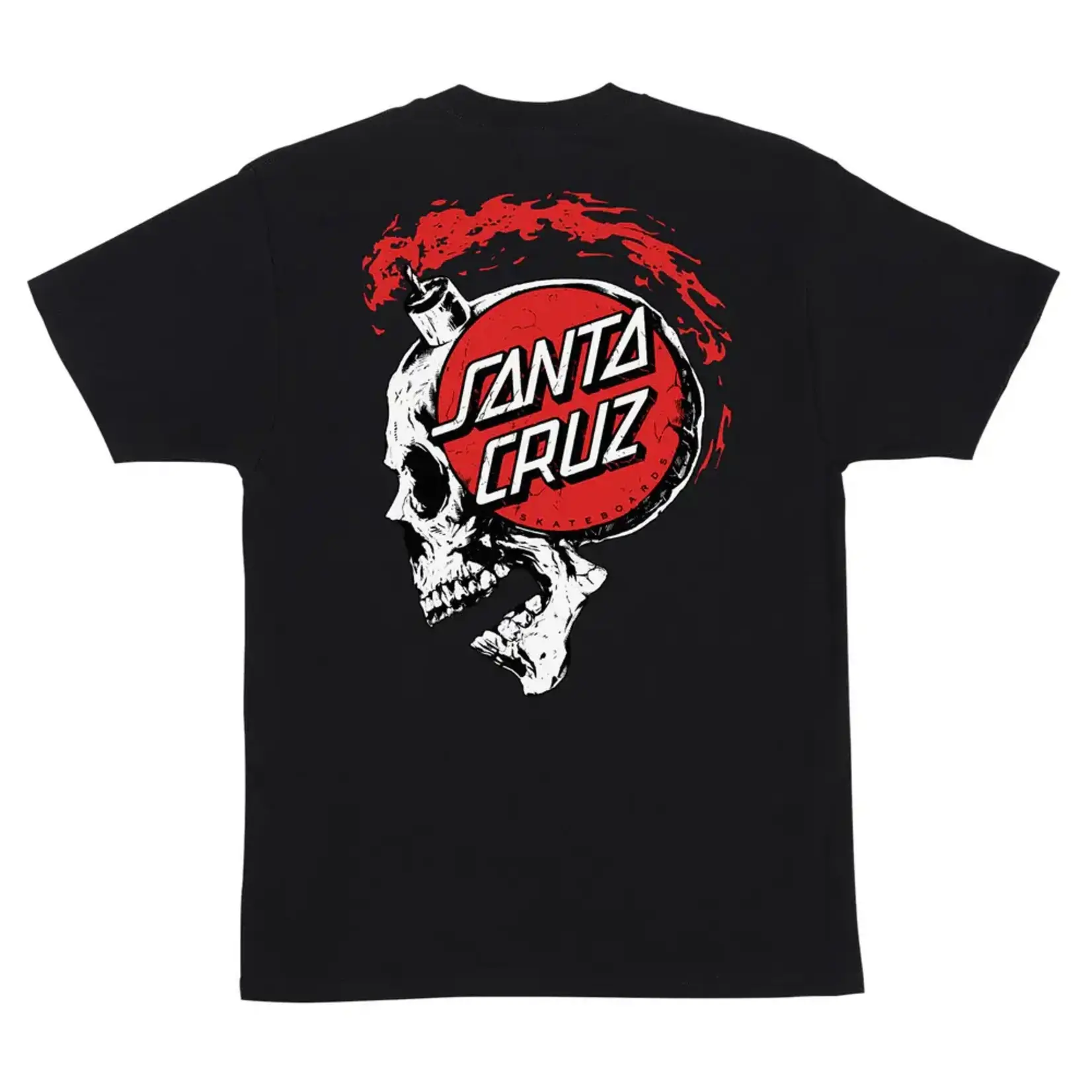 Santa Cruz Skateboards Santa Cruz - Short Fuse Tee - Black -