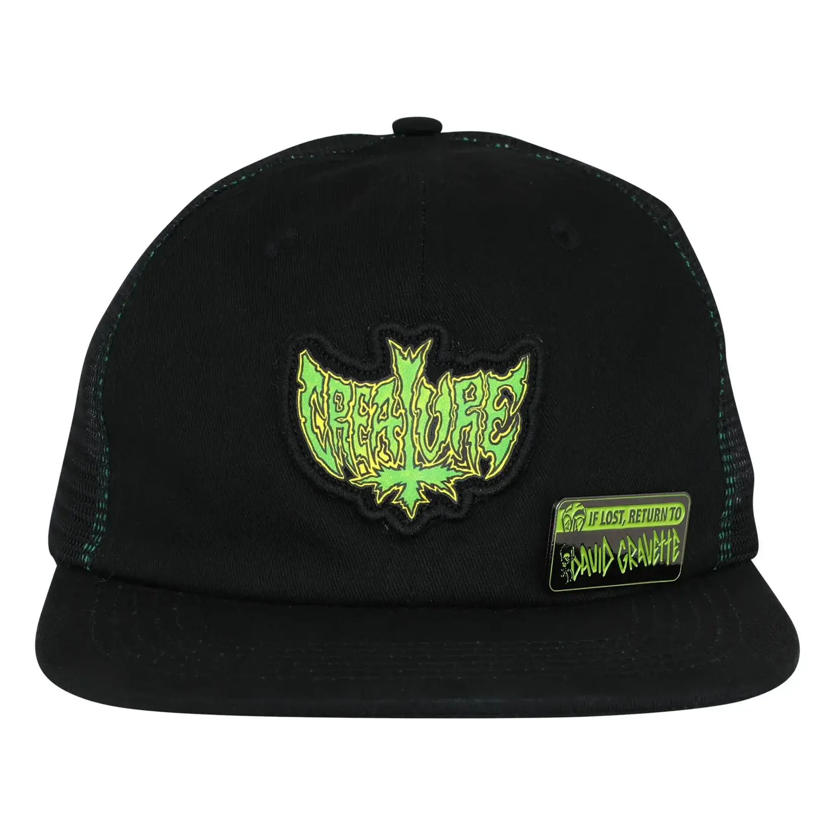 Creature Creature - Gravette Hippie Skull 20th Snapback - Black