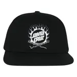 Santa Cruz Skateboards Santa Cruz - Forging Dot Snapback Hat - Black