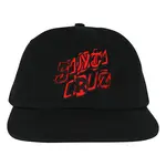 Santa Cruz Skateboards Santa Cruz - Pay Off Stack Strip Snapback Hat - Black