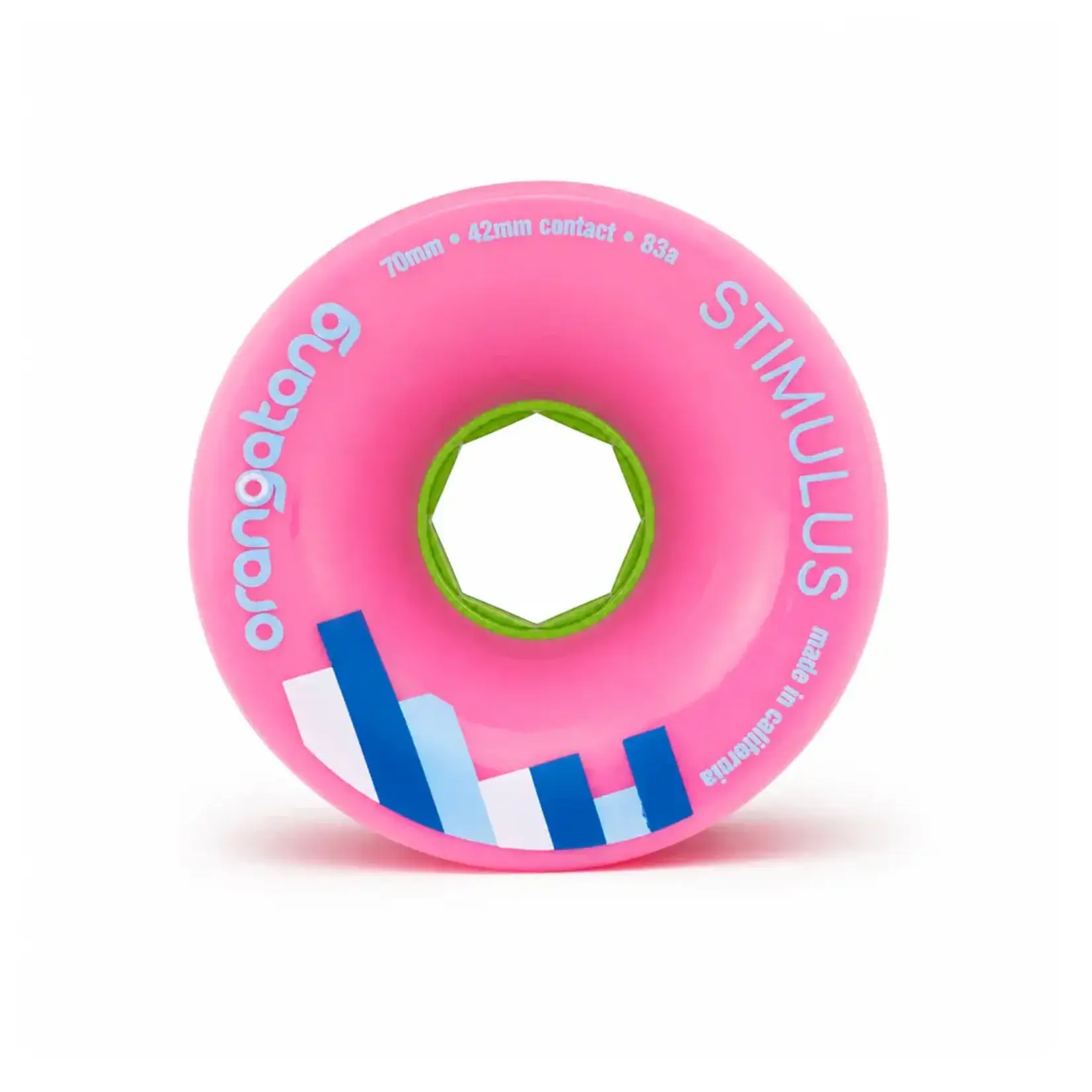 Orangatang Wheels Orangatang Wheels - Stimulus - 70mm 83a - Pink - (Set of 4)