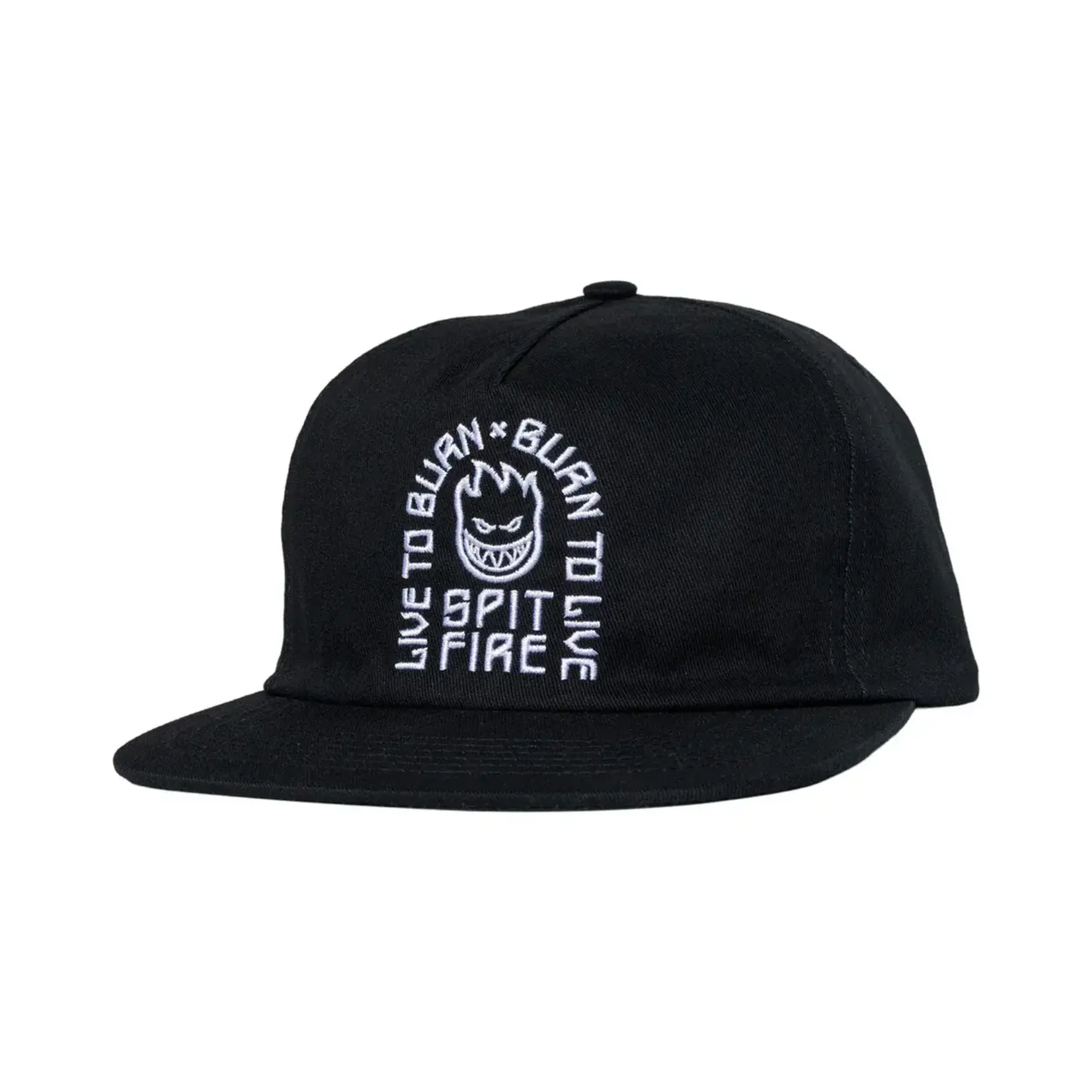 Spitfire Spitfire - Ltb Arch Snapback Hat - Black / White