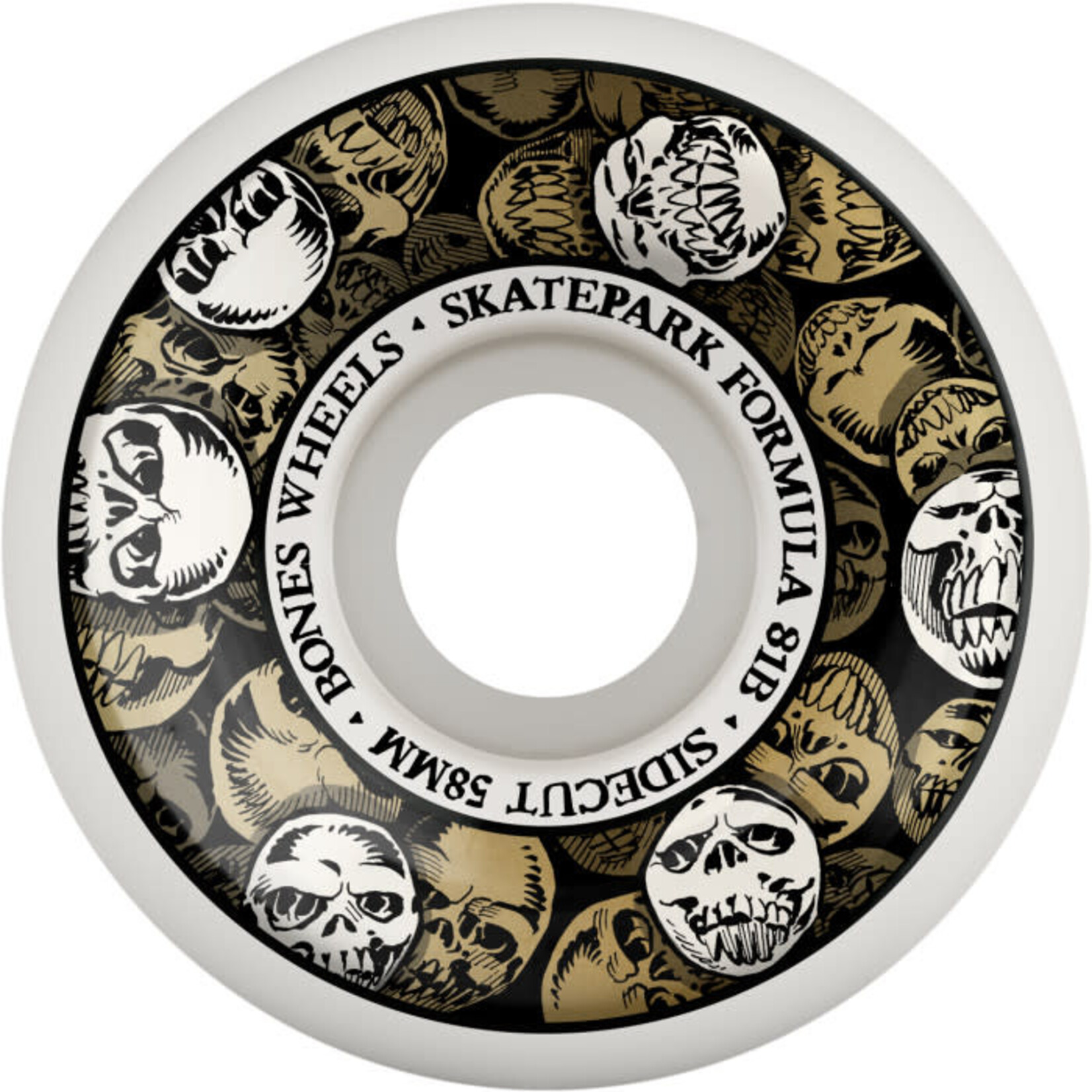 Bones Bones - SPF Wheels - P5 Sidecuts - 58mm 81B