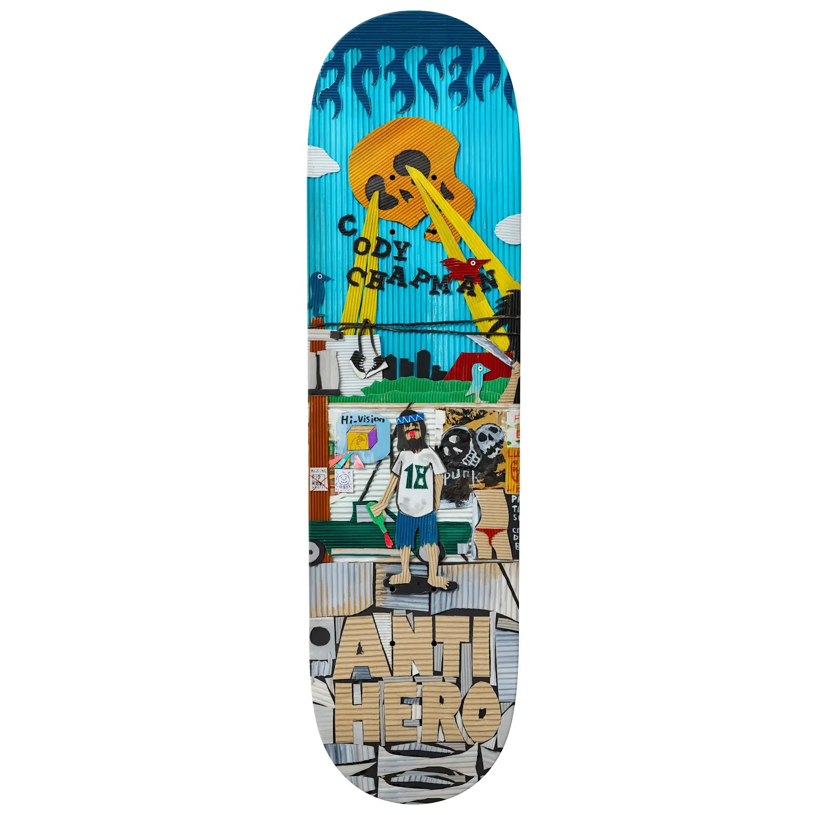 Anti Hero AntiHero - Chapman Kenji Goto Deck - 8.75" x 32.62" x 14.62"