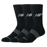 New Balance New Balance Numeric - 3-Pack Active Crew Socks - Black - L