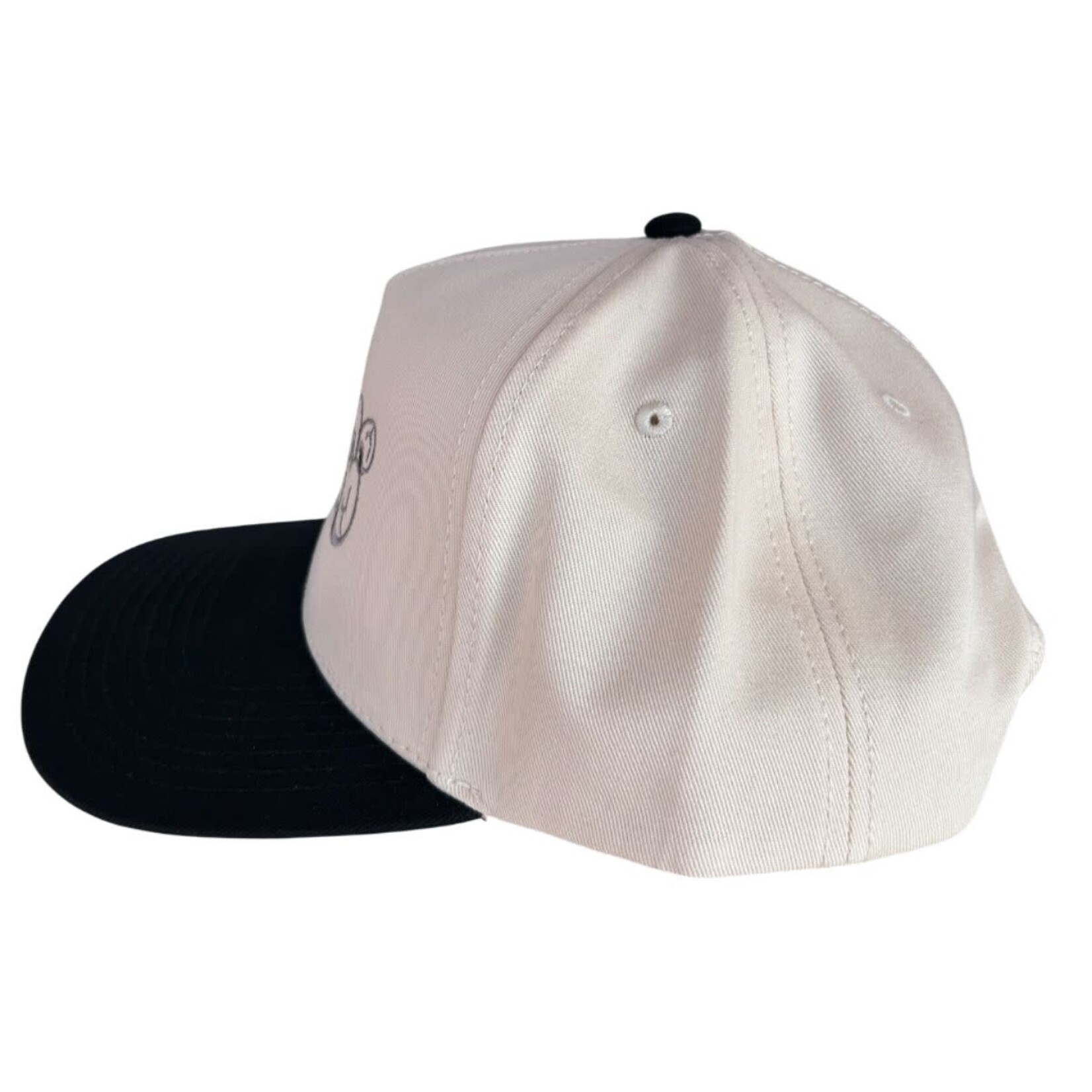 ATTIC Attic - Off White / Black Snapback Bubble Hat