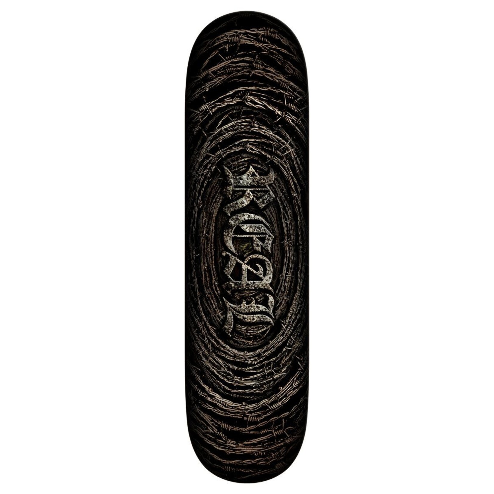 Real Skateboards Real - Barbed Wire Foil Logo Deck - 8.5" x 32.18" x 14.38"