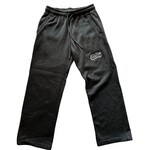 ATTIC Attic - Embroidered Bubble Sweatpants - Black -