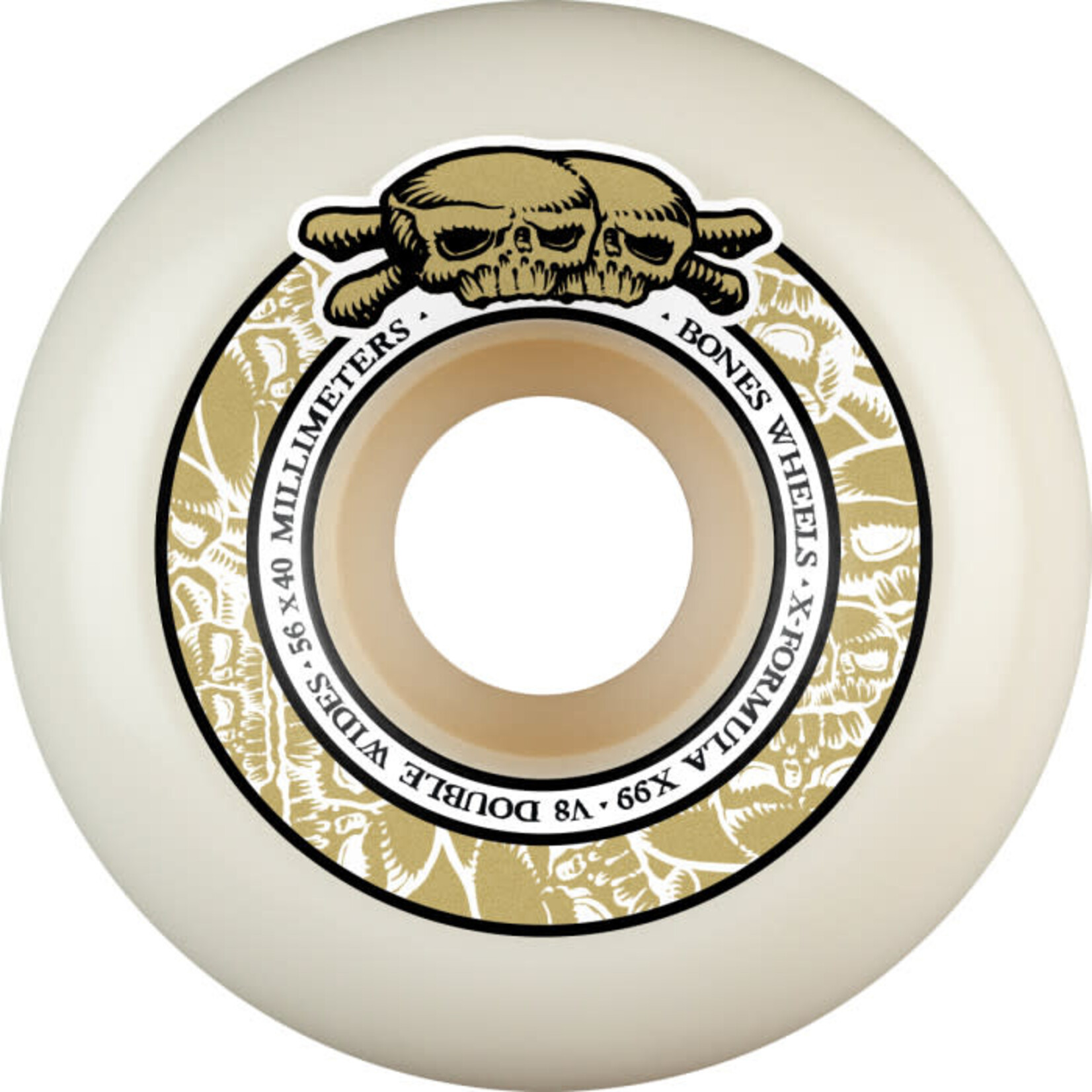 Bones Bones - X-Formula Wheels - V8 Double Wides - 56mm 99a