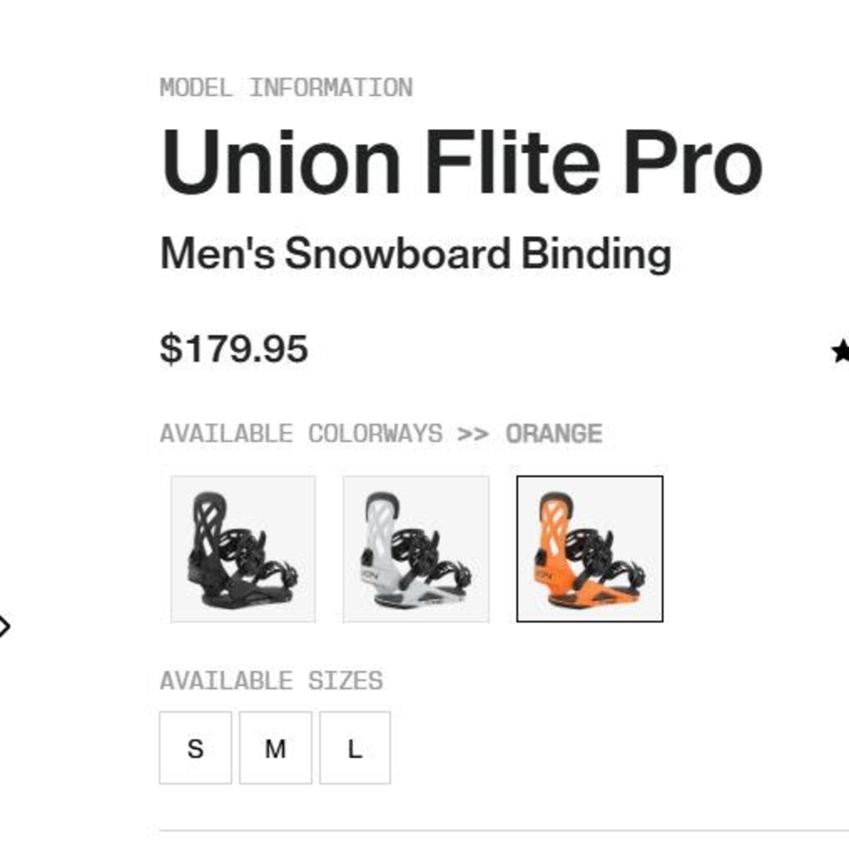 Union Binding Co. Union - Flite Pro - Orange