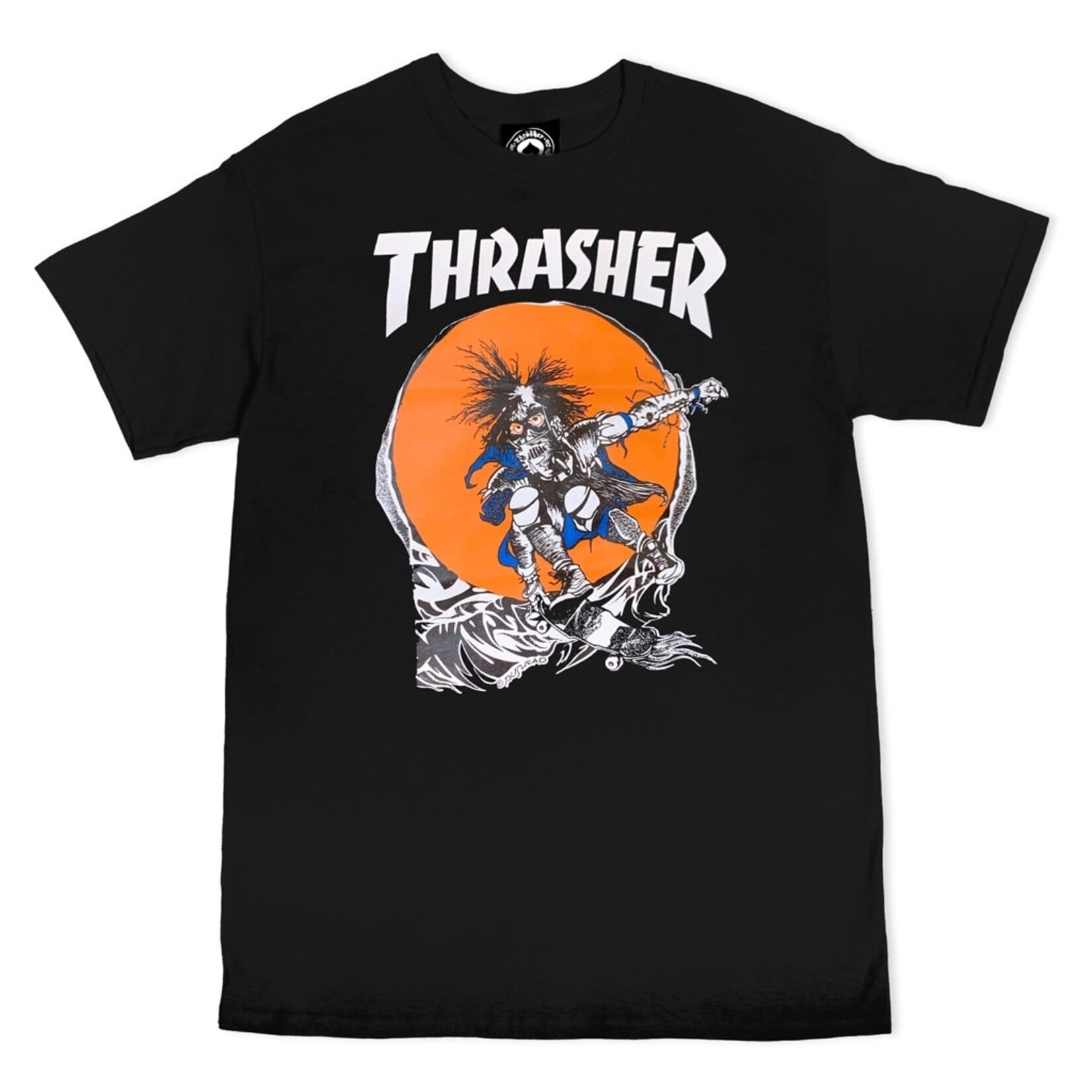 Thrasher Thrasher - Skate Outlaw Pushead - T-Shirt - Black