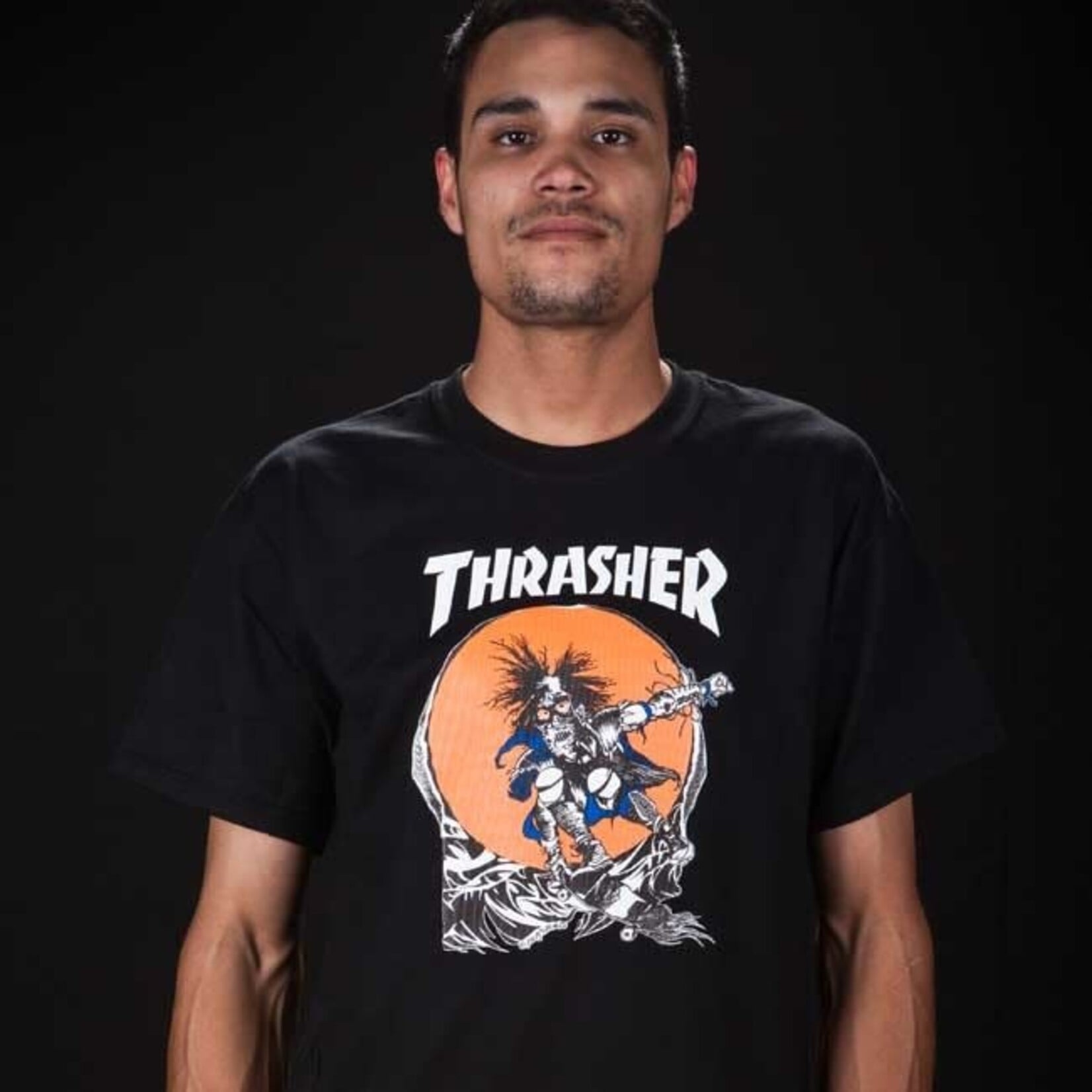Thrasher Thrasher - Skate Outlaw Pushead - T-Shirt - Black