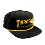 Thrasher Thrasher - Rope snapback- Hat - Black