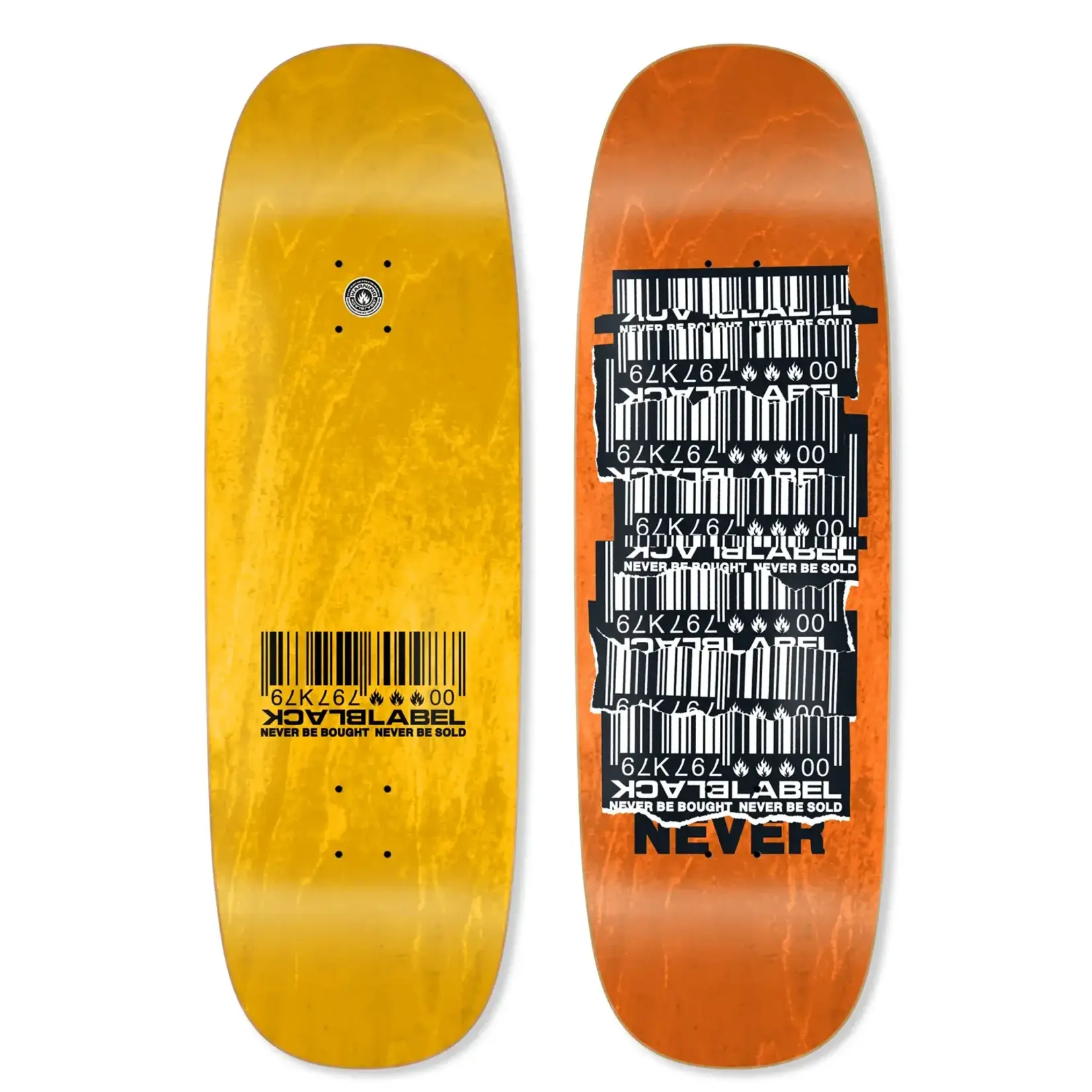 Black Label Black Label - Shredded Barcode - Jumbotron - 10" x 32.25" x 14.325"