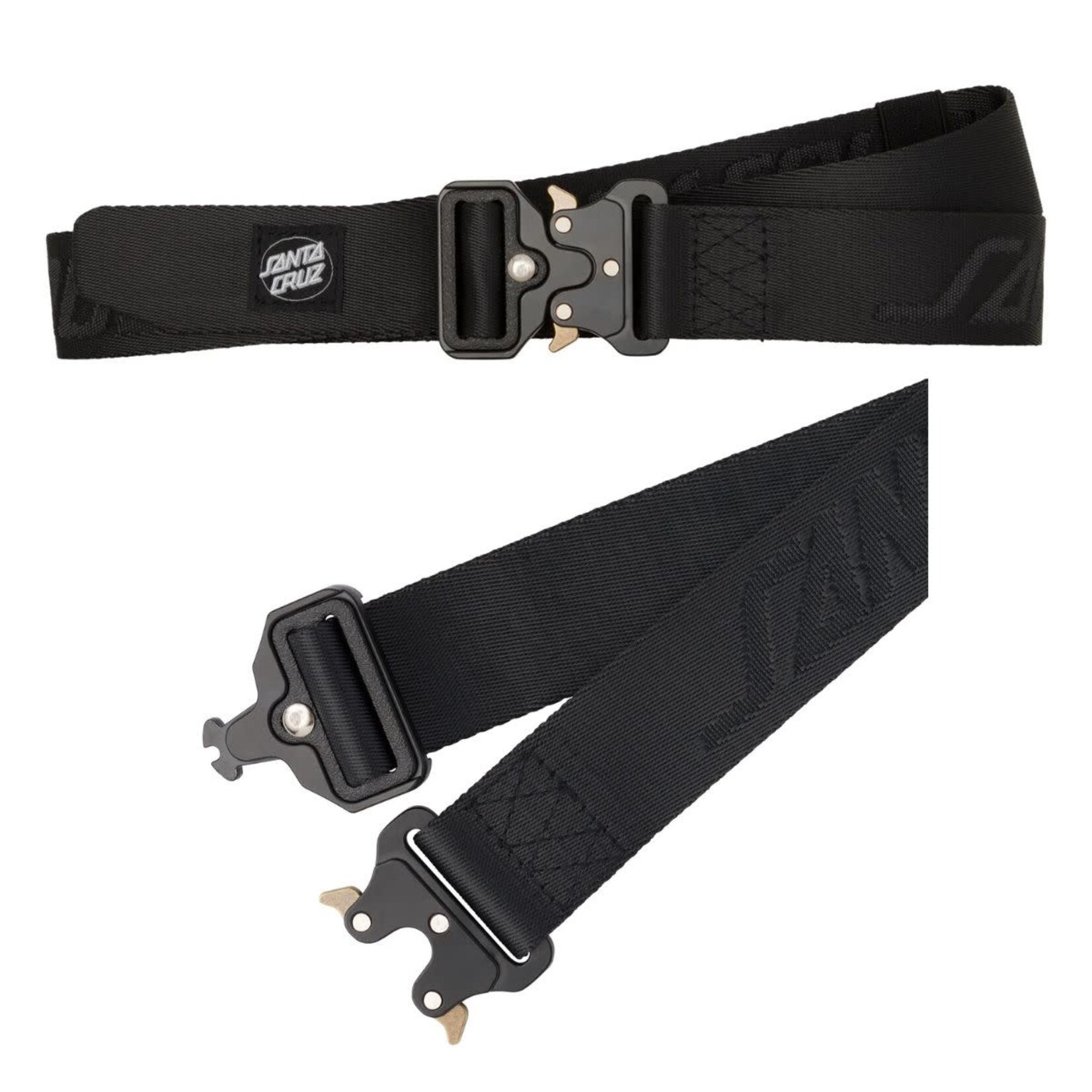 Santa Cruz Skateboards Santa Cruz - Shackle Strip Web Belt - Black