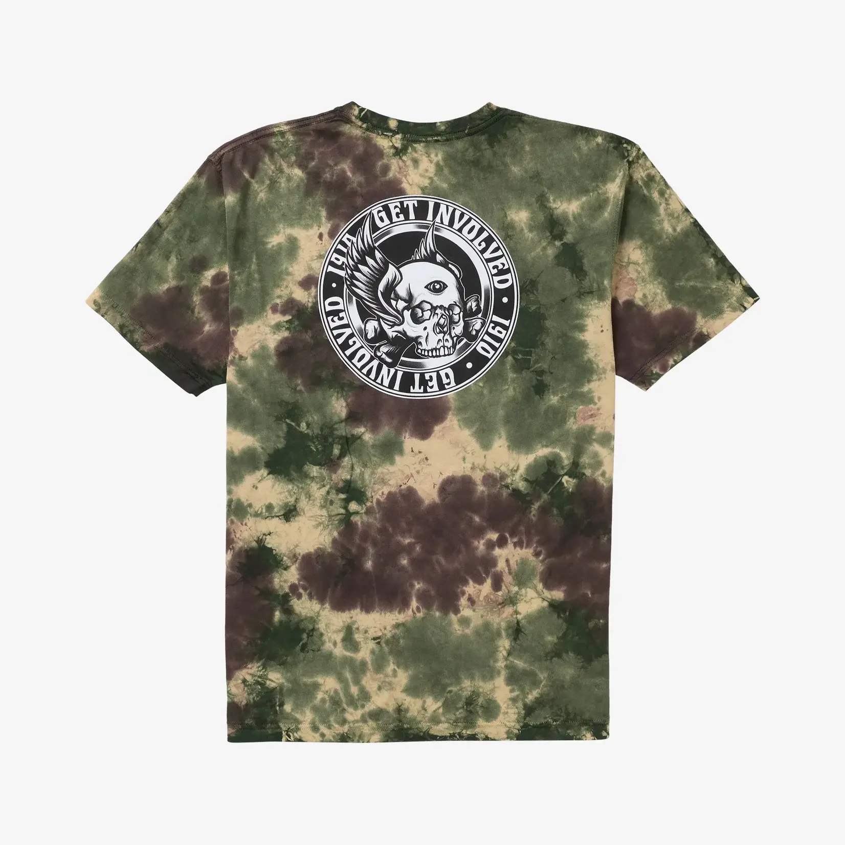 1910 1910 - Hero's III Tee - Tie Dye Camo -