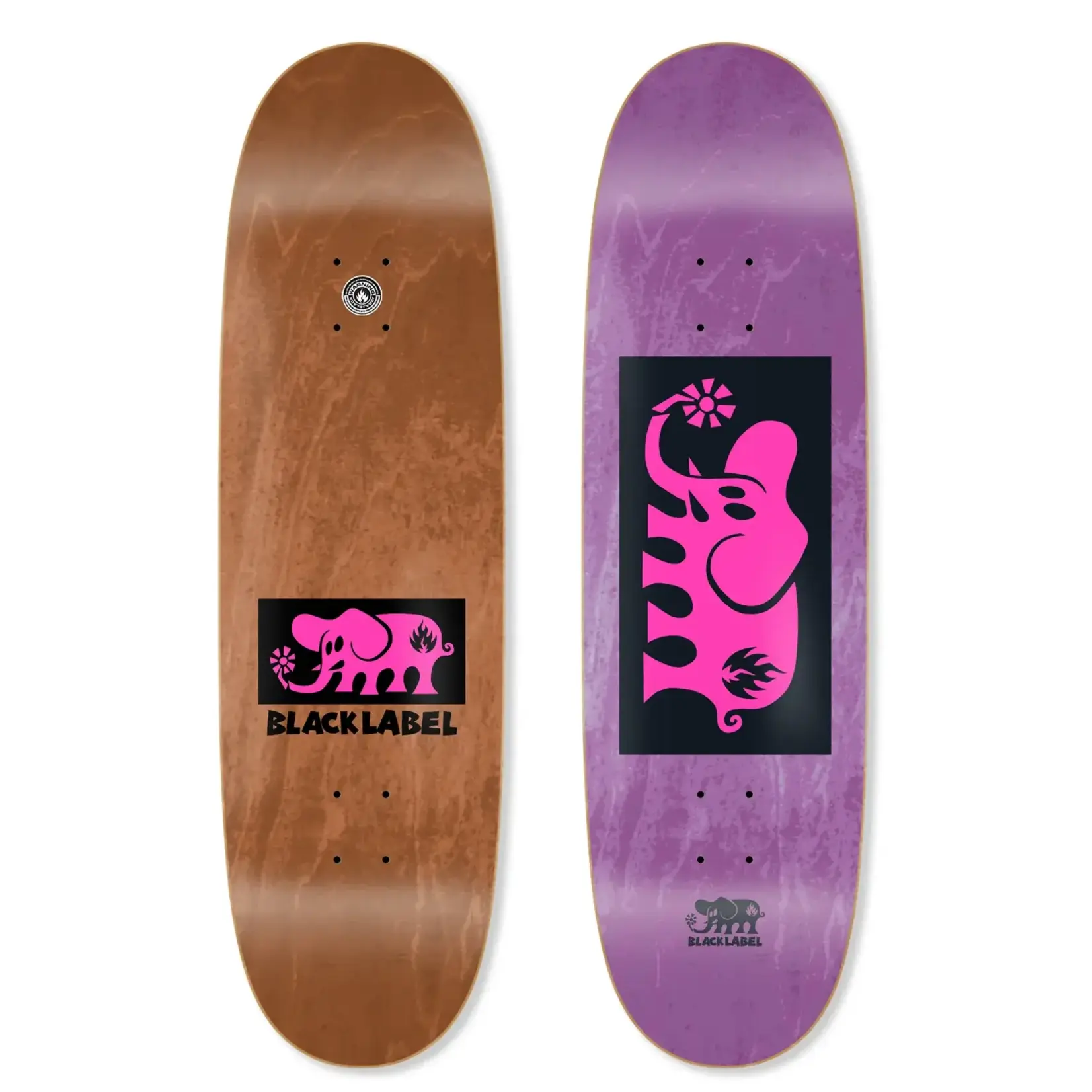 Black Label Black Label - Elephant Block Deck - Custom Egg - 9.5" x 32.2" x 14.38"