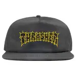 Thrasher Thrasher - Spikey - Snapback Hat - Charcoal
