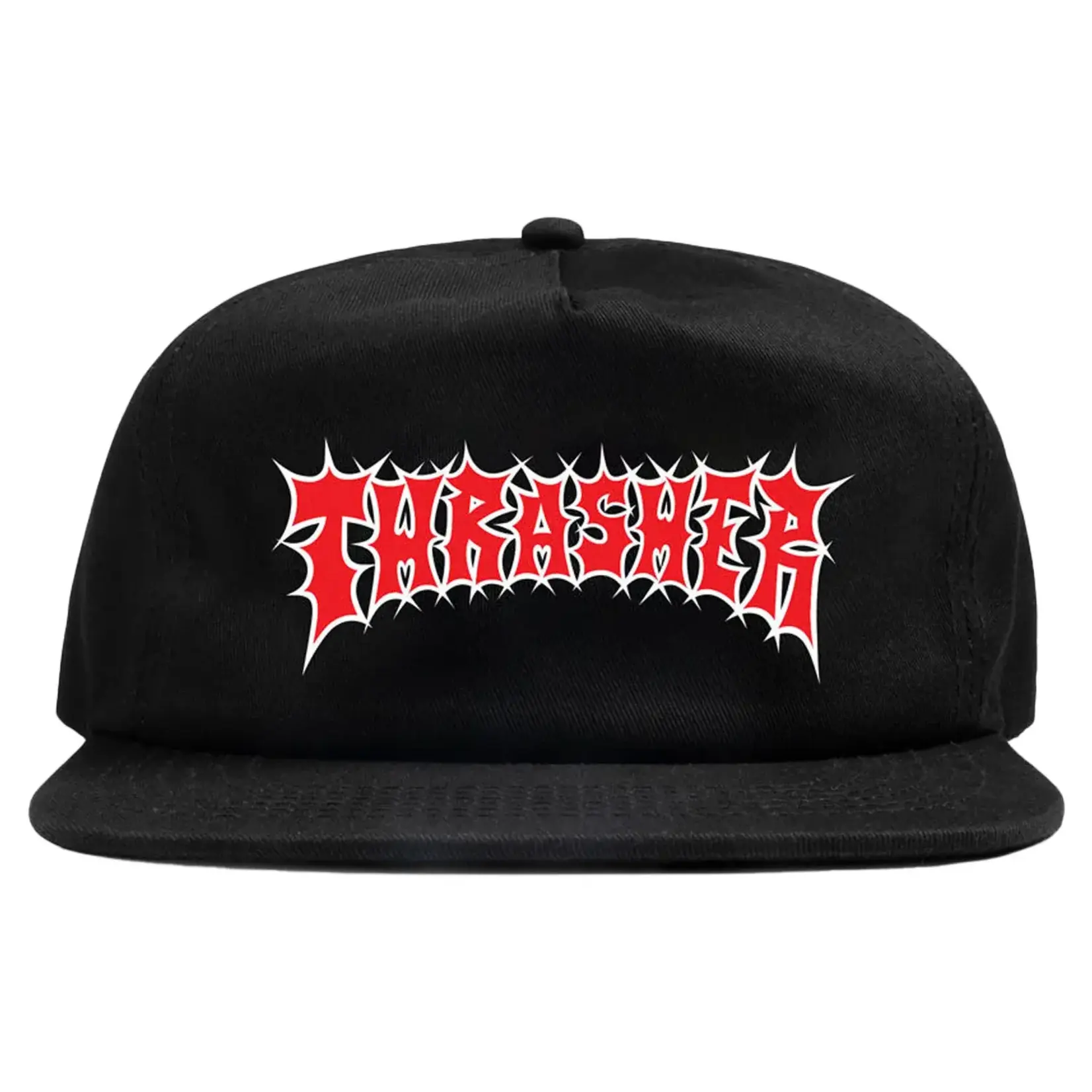 Thrasher Thrasher - Spikey - Snapback Hat - Black