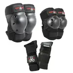 Triple 8 Triple 8 - Saver Series 3-Pack Pads - Black -