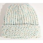 Coal Headwear Coal - Lampshade Cuffed Beanie - Off White / Light Blue