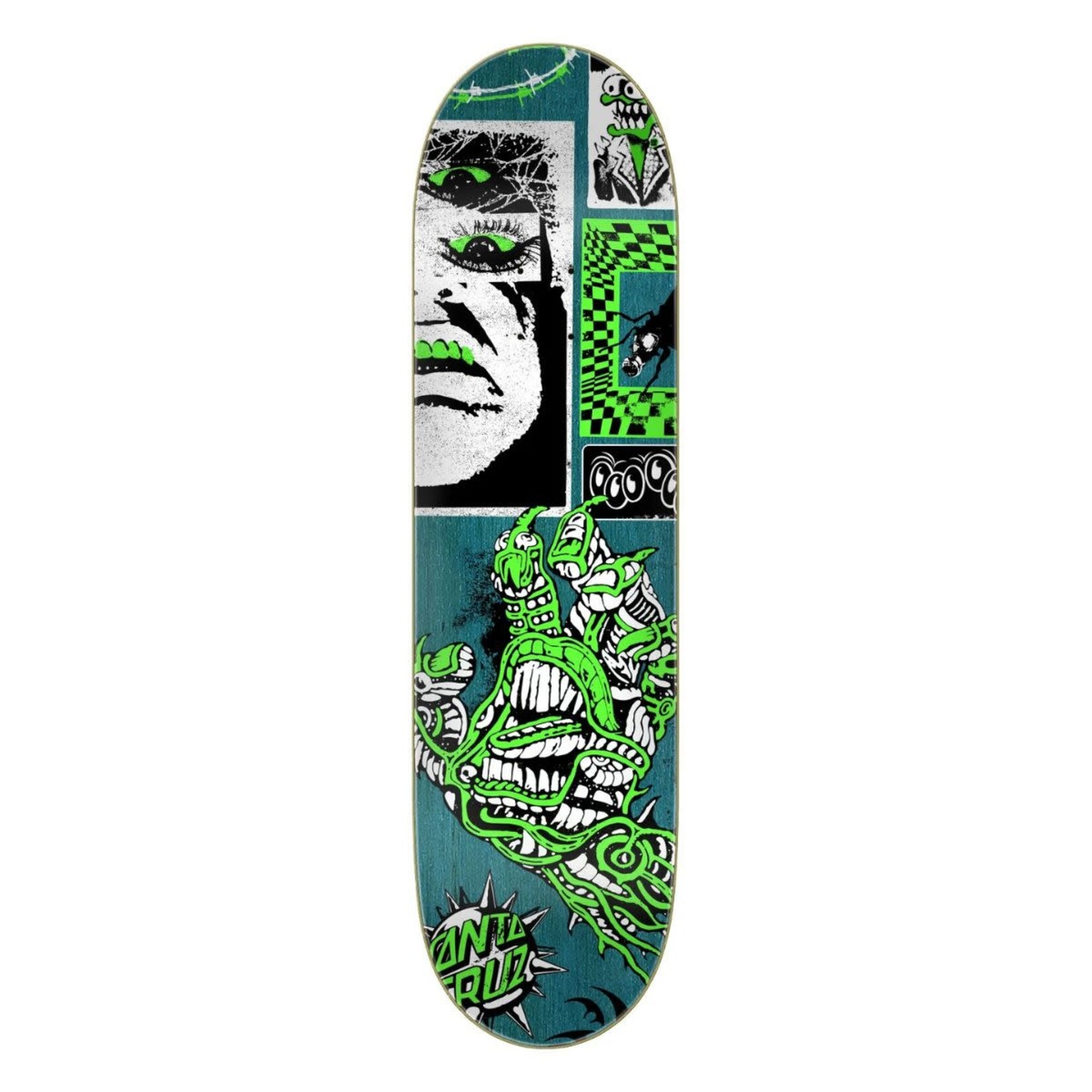 Santa Cruz Skateboards Santa Cruz - Scourge Hand FeelBase Deck - 8" x 30.5" x 13"
