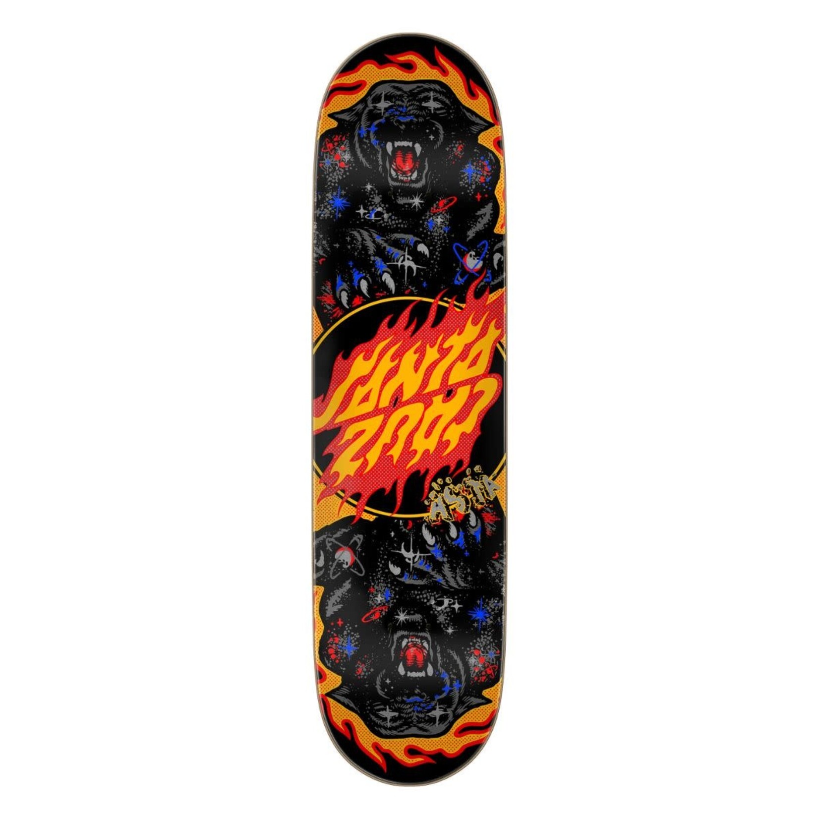 Santa Cruz Skateboards Santa Cruz - Asta Cosmic Cat Twin Deck - 8.2" x 31.6" x 14"