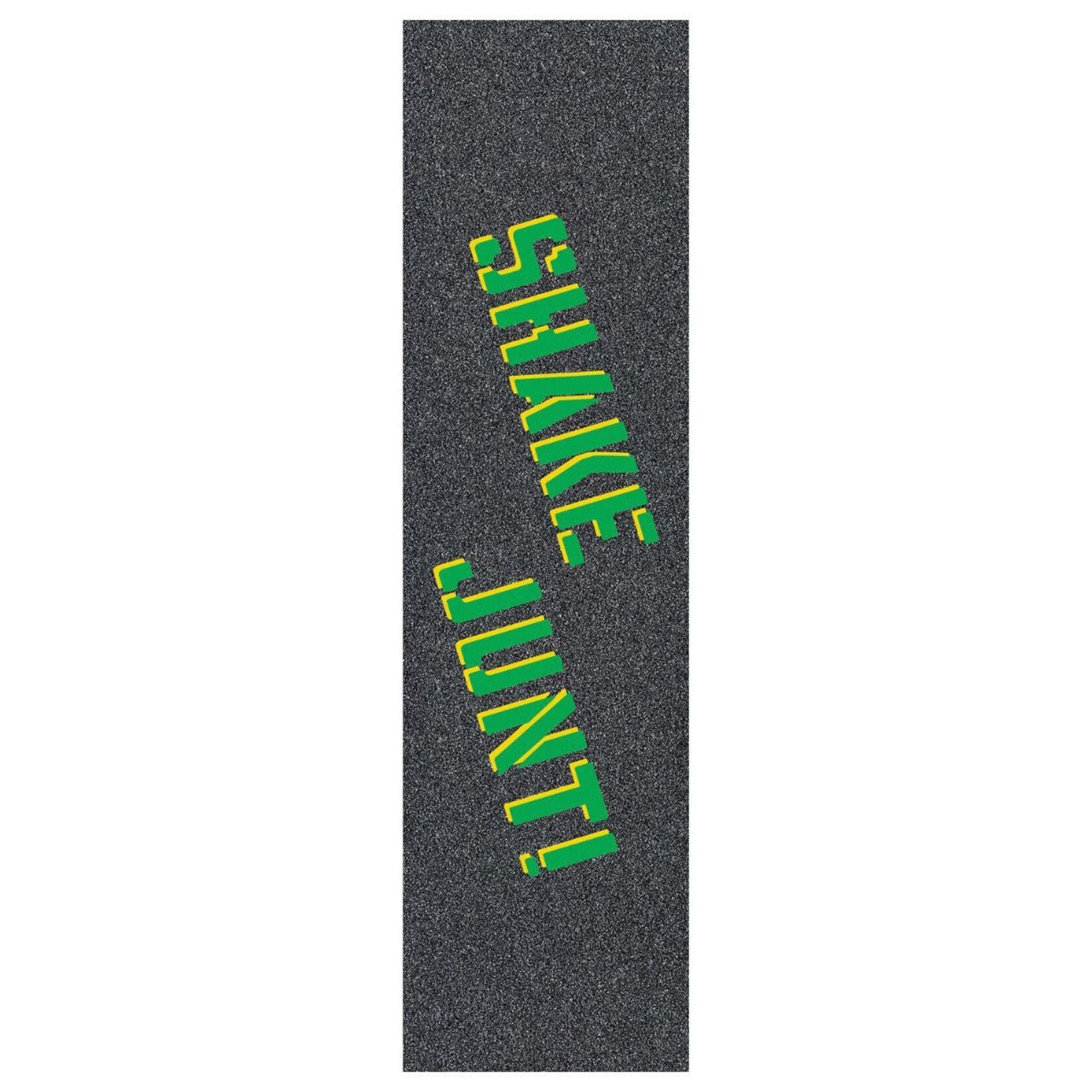 Shake Junt Shake Junt - Big Spray Logo Griptape - Green / Yellow - 9" x 33"
