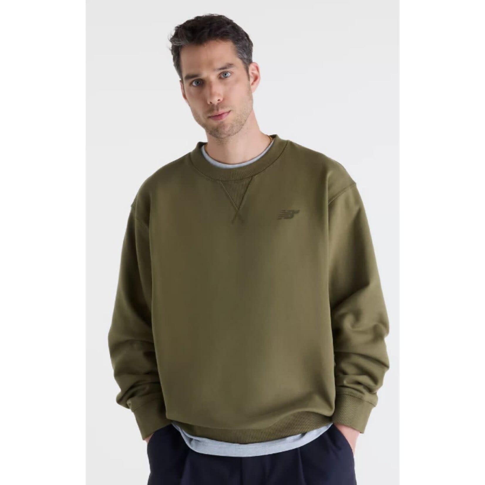 New Balance New Balance Numeric - French Terry Crew - Wakame -