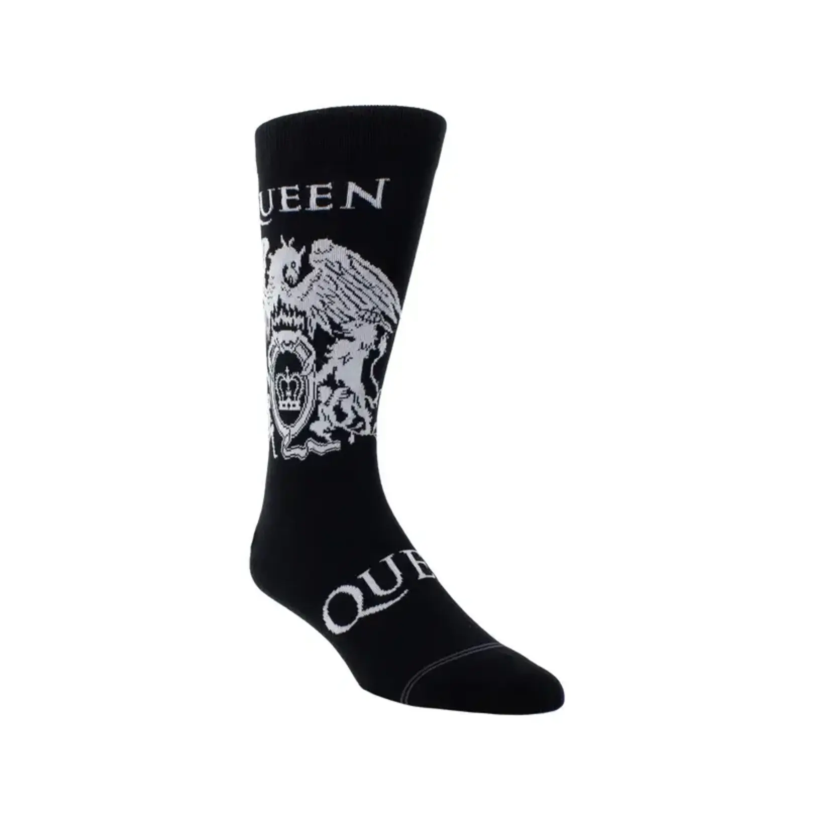 Perri's Perri's - Queen White Crest Crew Socks - *1 Pair*