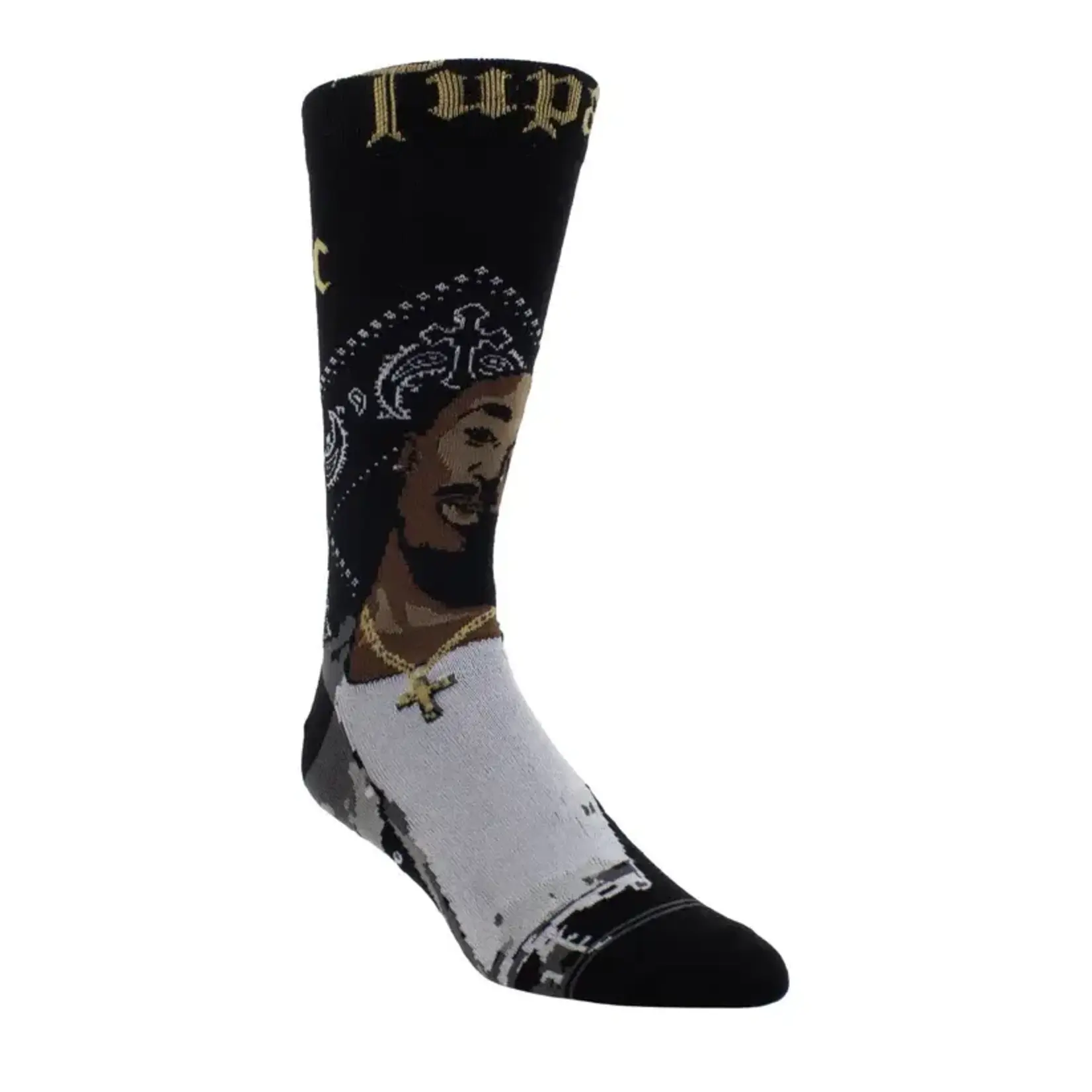 Perri's Perri's - Tupac Black Bandana Socks - *1 Pair*