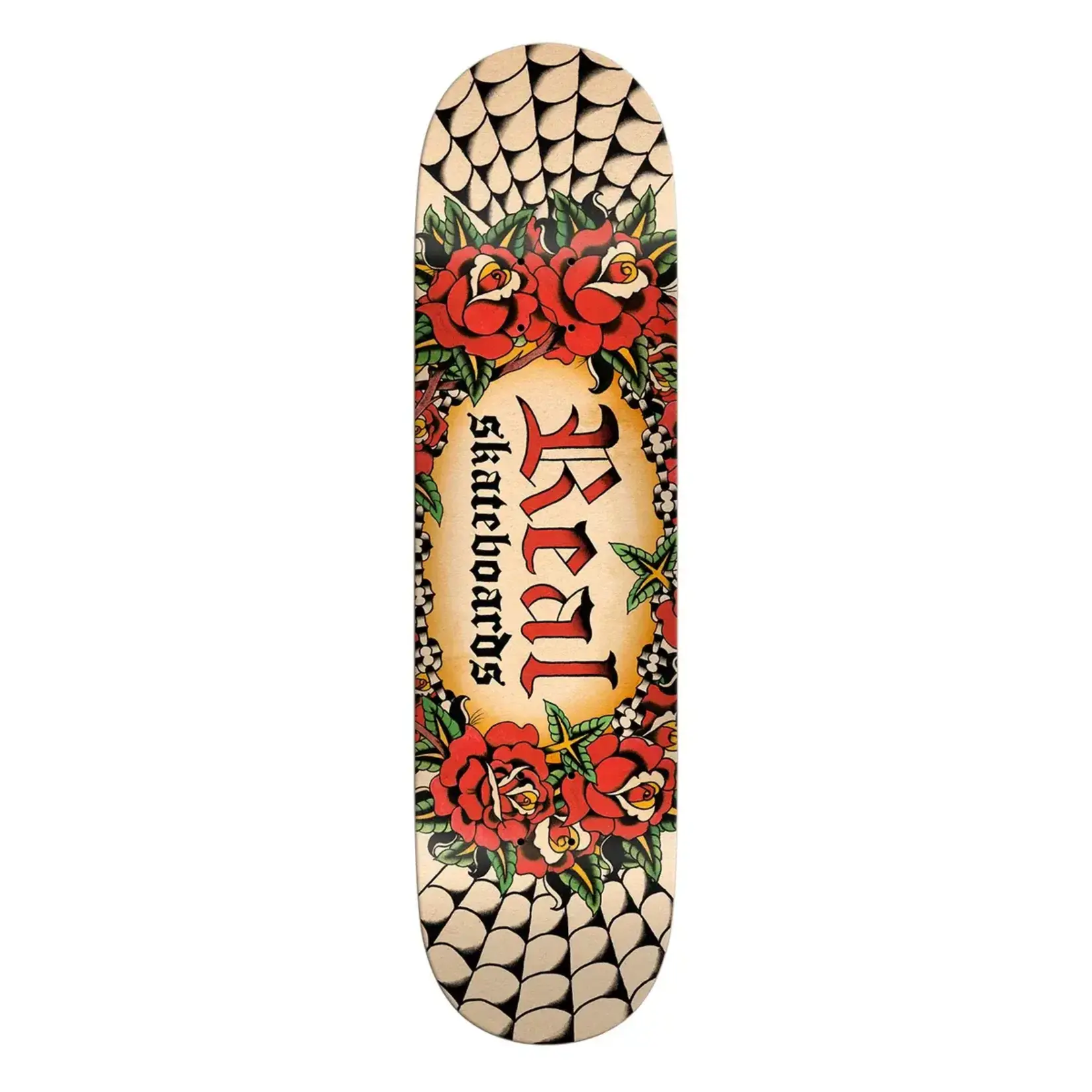 Real Skateboards Real - Oval By Harry Deck - 8.5" x 32.18" x 14.38"