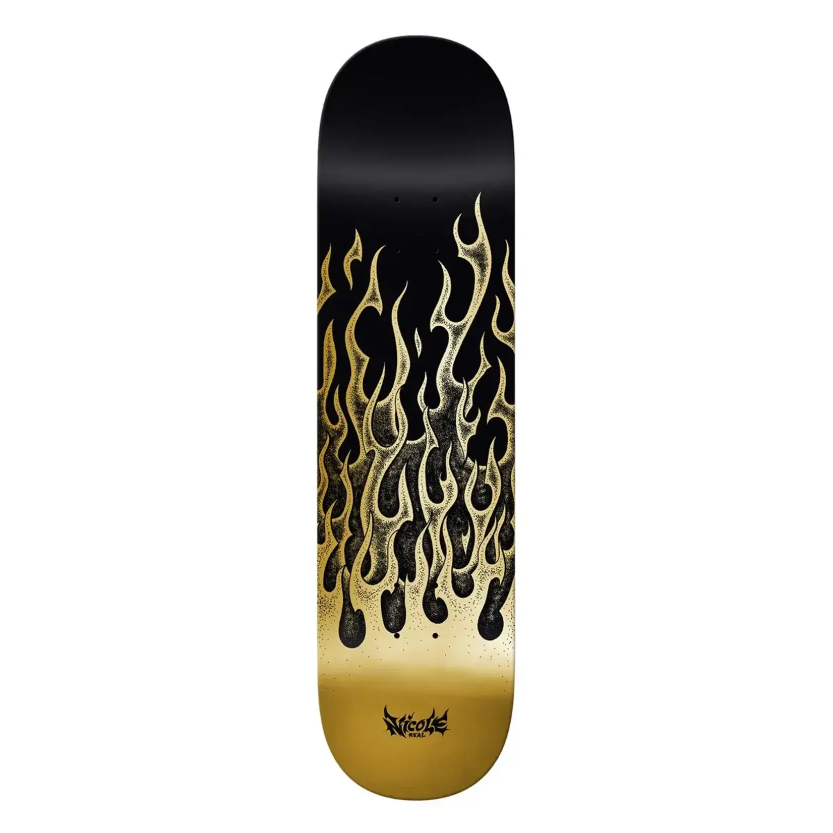 Real Skateboards Real - Nicole Flames Redux Twin Nose Deck - 8.25" x 31.9" x 14"