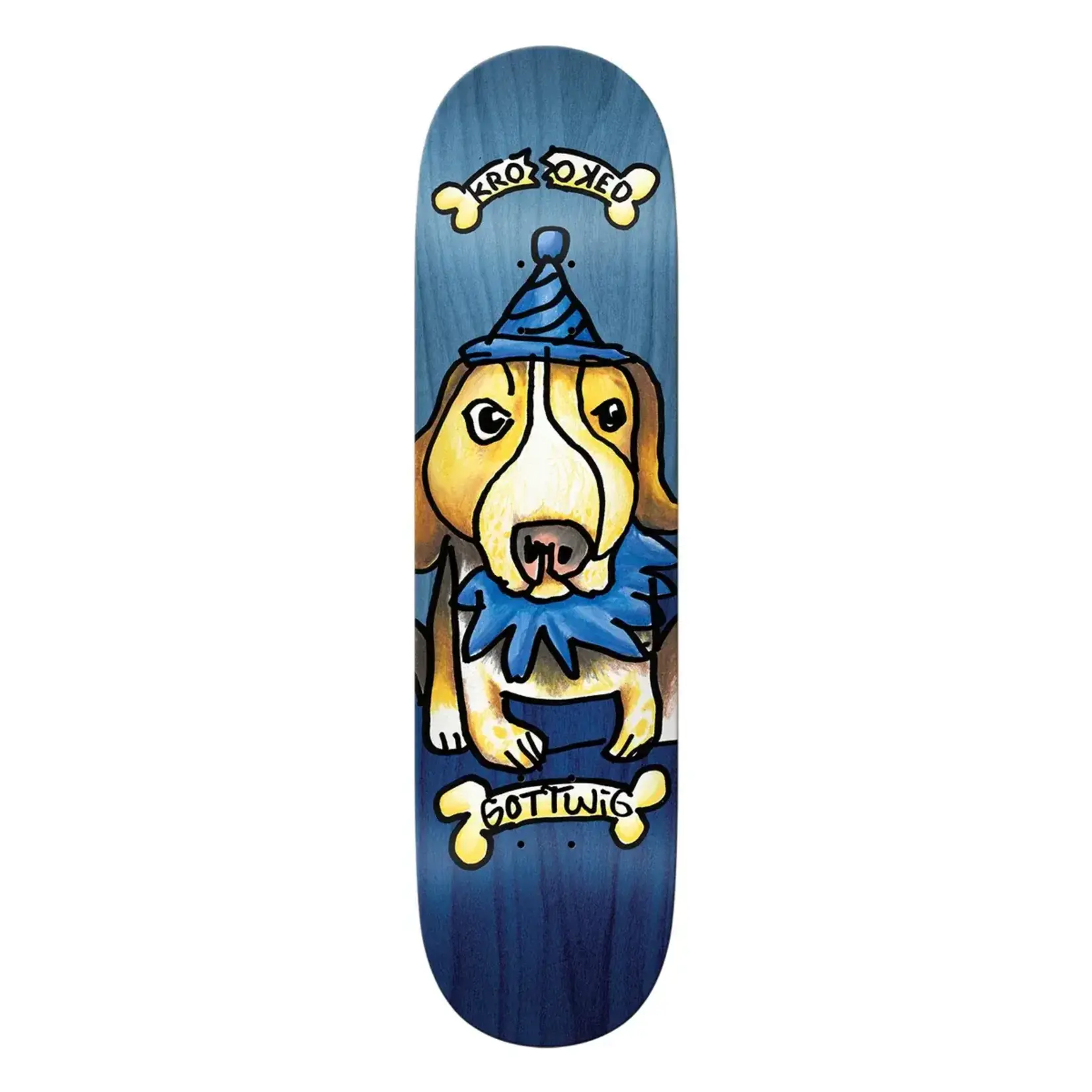 Krooked Krooked - Gottwig Blueberry Deck - 8.25" x 32" x 14.38"