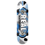 Real Skateboards Real - Hatched Oval Blue Complete - 7.3" x 29.3" x 13"
