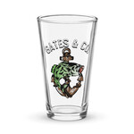 Gates Mfg Gates & Co. Anchor Pint Glass