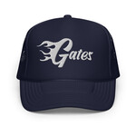Gates Mfg Gates Racer Foam Trucker Hat- Navy