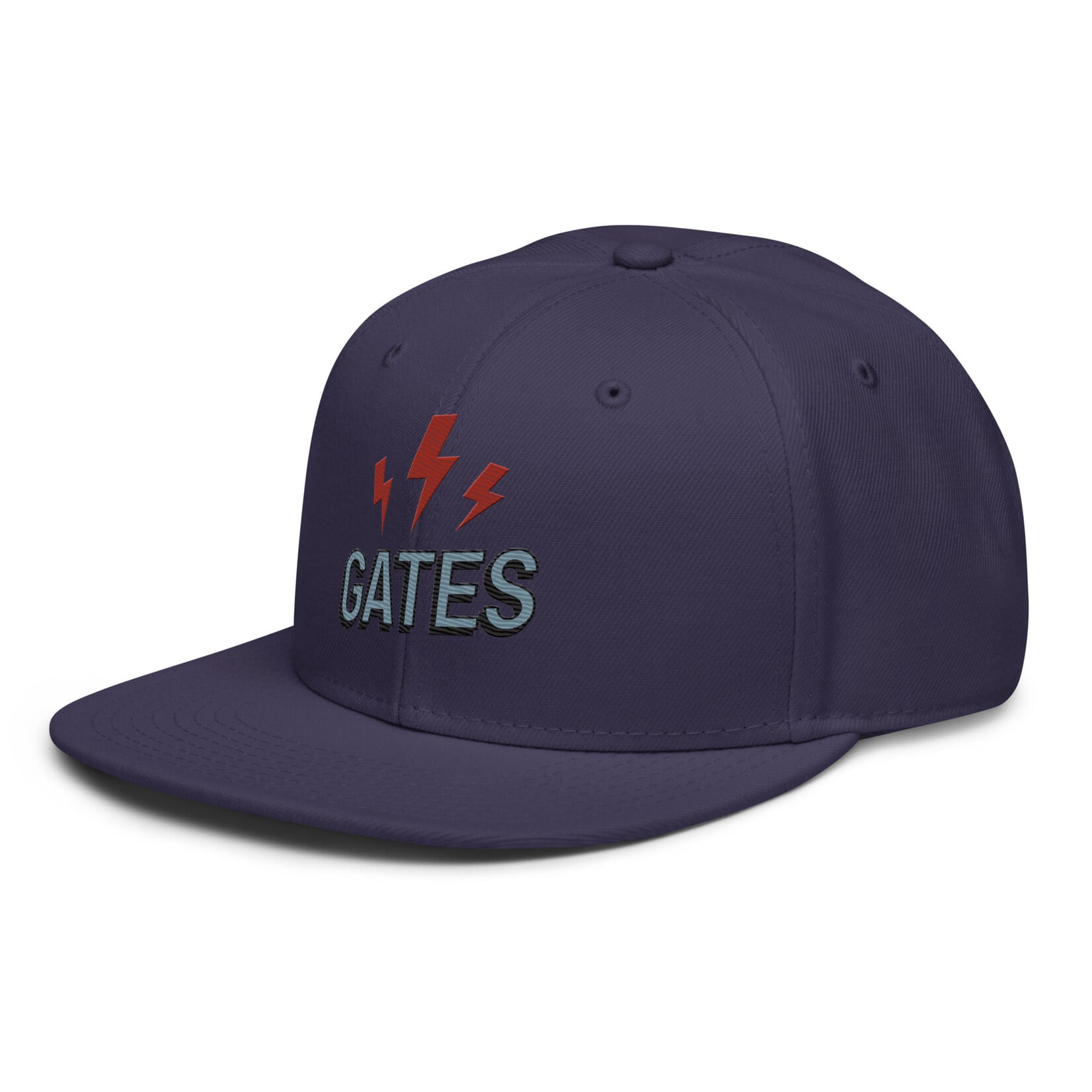 Gates Mfg Gates Shocker Snapback Hat- Navy