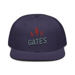 Gates Mfg Gates Shocker Snapback Hat- Navy