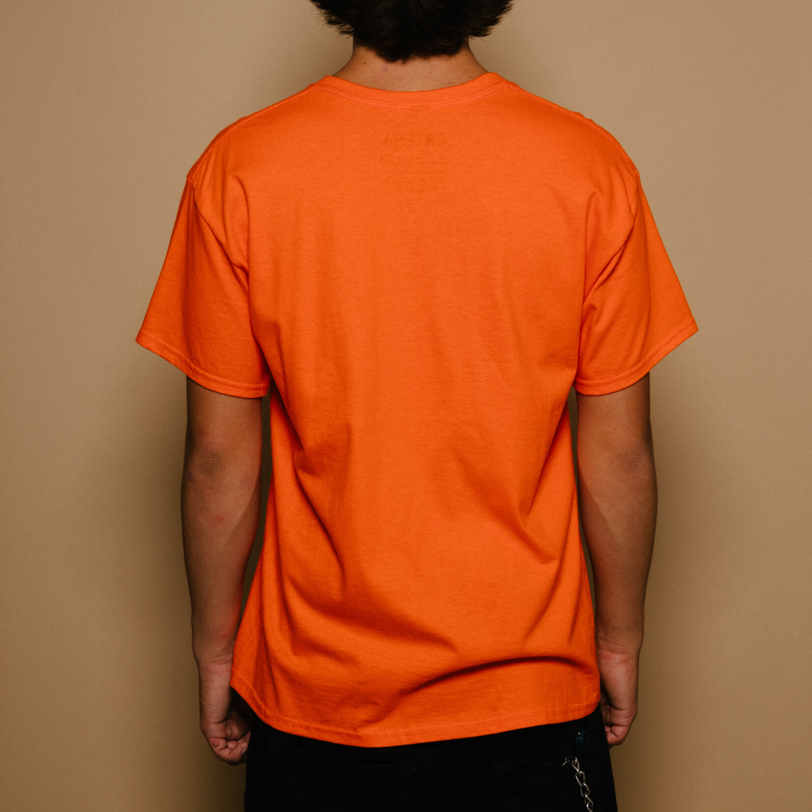 Gates Mfg Gates Mfg. Checker Flag Classic Tee- Orange