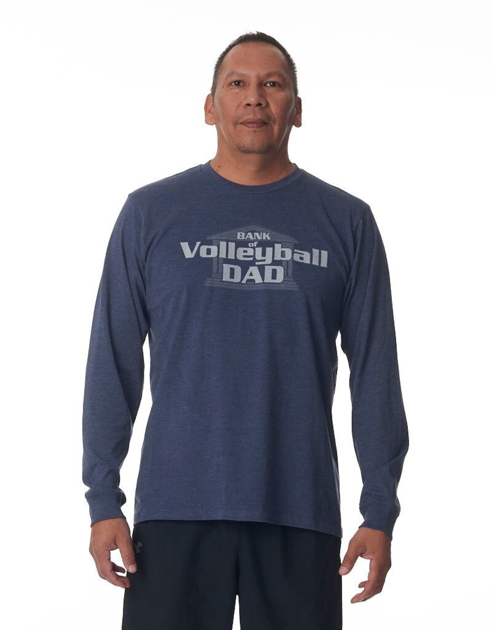 Just Volleyball JV Bank of Dad L/S Tee