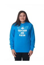 Just Volleyball Keep Calm Long Sleeve Tee
