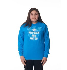 Just Volleyball Keep Calm Long Sleeve Tee