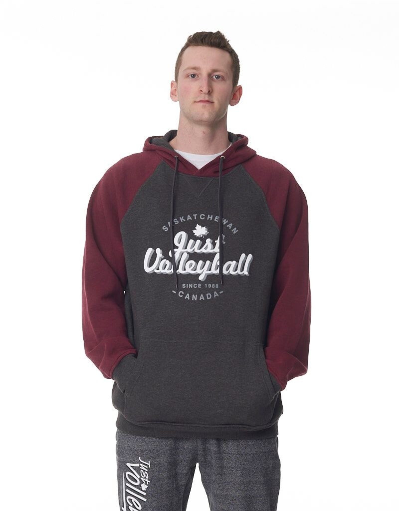 Just Volleyball JV Vintage Men’s Hood F2045