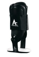 Active Ankle The Active Ankle T2 Rigid Ankle Brace fits on either foot and is designed for any athlete who wants to protect an injured ankle or minimize the risk of ankle injury with minimal impact on range of motion and performance. Offering an exceptional level of p