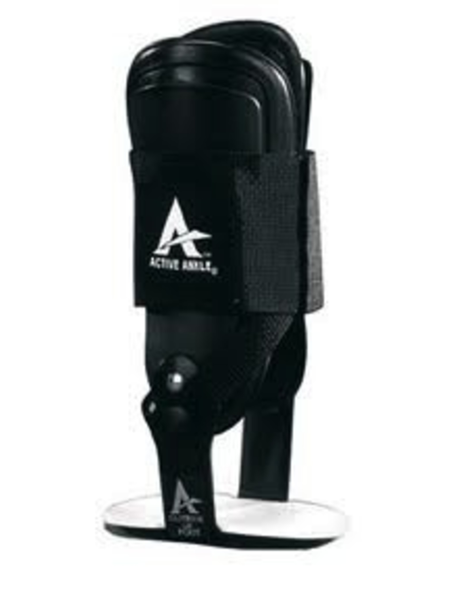 Active Ankle The Active Ankle T2 Rigid Ankle Brace fits on either foot and is designed for any athlete who wants to protect an injured ankle or minimize the risk of ankle injury with minimal impact on range of motion and performance. Offering an exceptional level of p