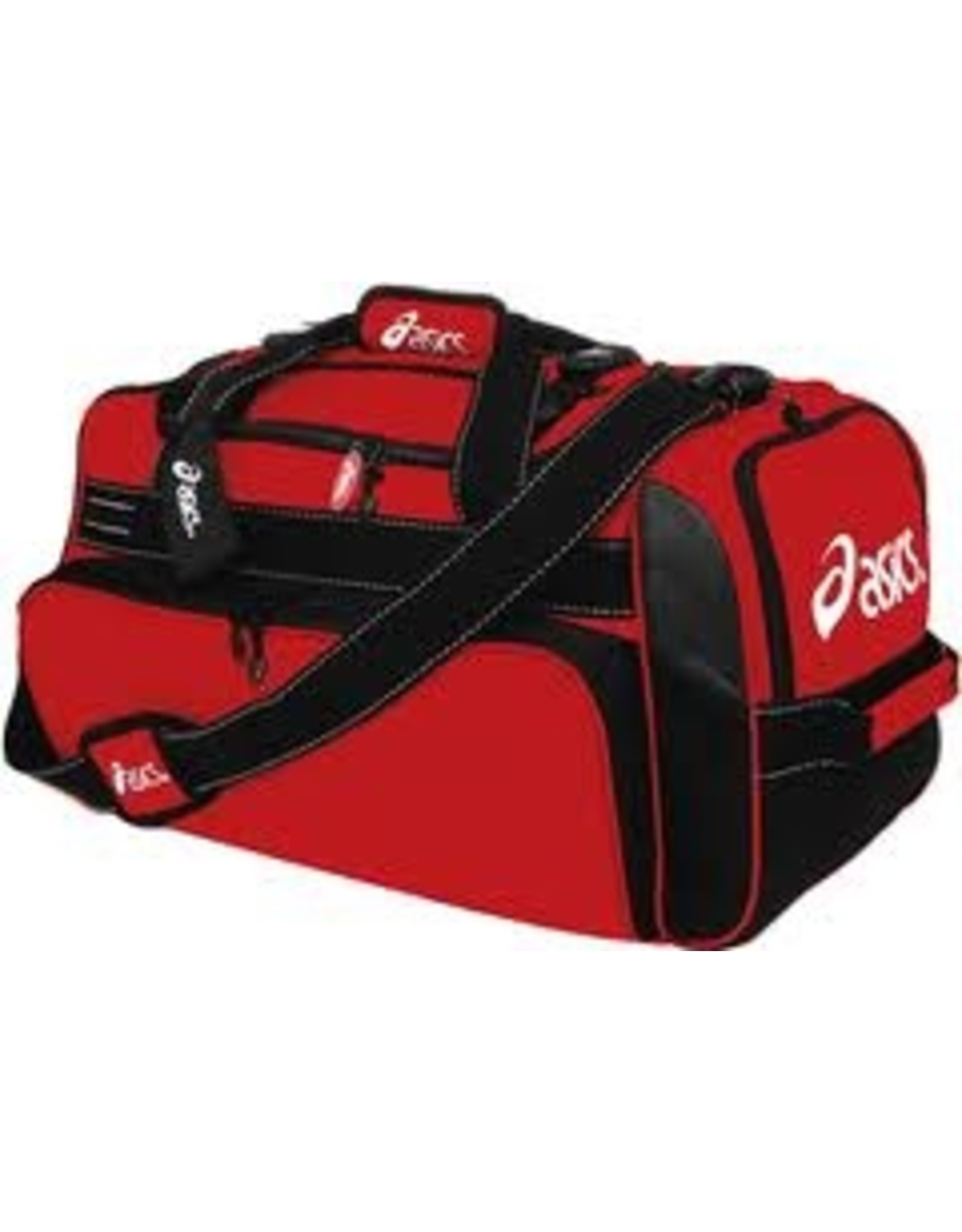 ASICS Wet/Shoe pocket with mesh panel<br />
Front outside pocket<br />
Storable roll-out mat , ideal for seating in between events