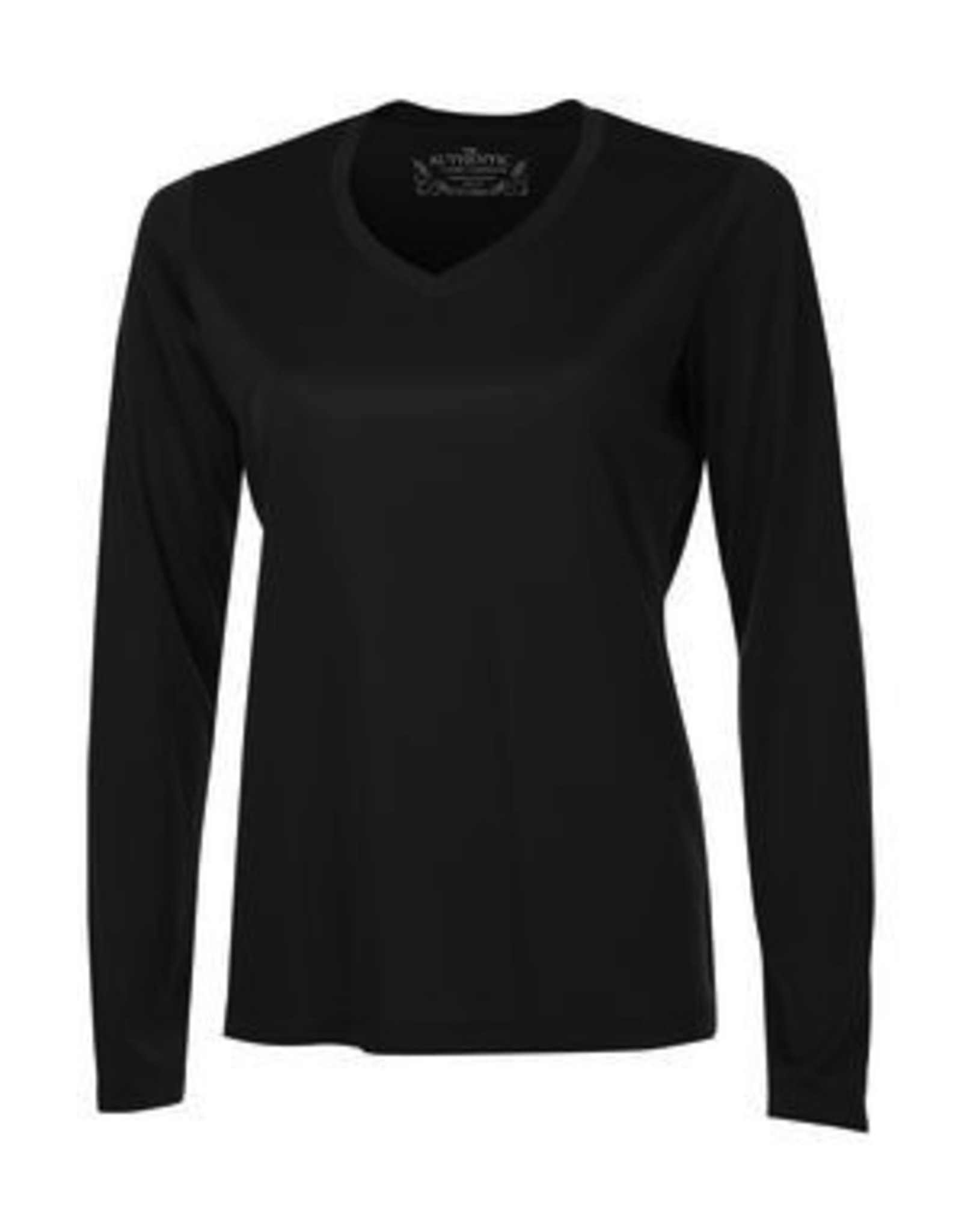 Authentic T-Shirt Company Pro Team Long Sleeve Tee, V-Neck - Ladies Sizes