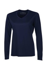 Authentic T-Shirt Company Pro Team Long Sleeve Tee, V-Neck - Ladies Sizes