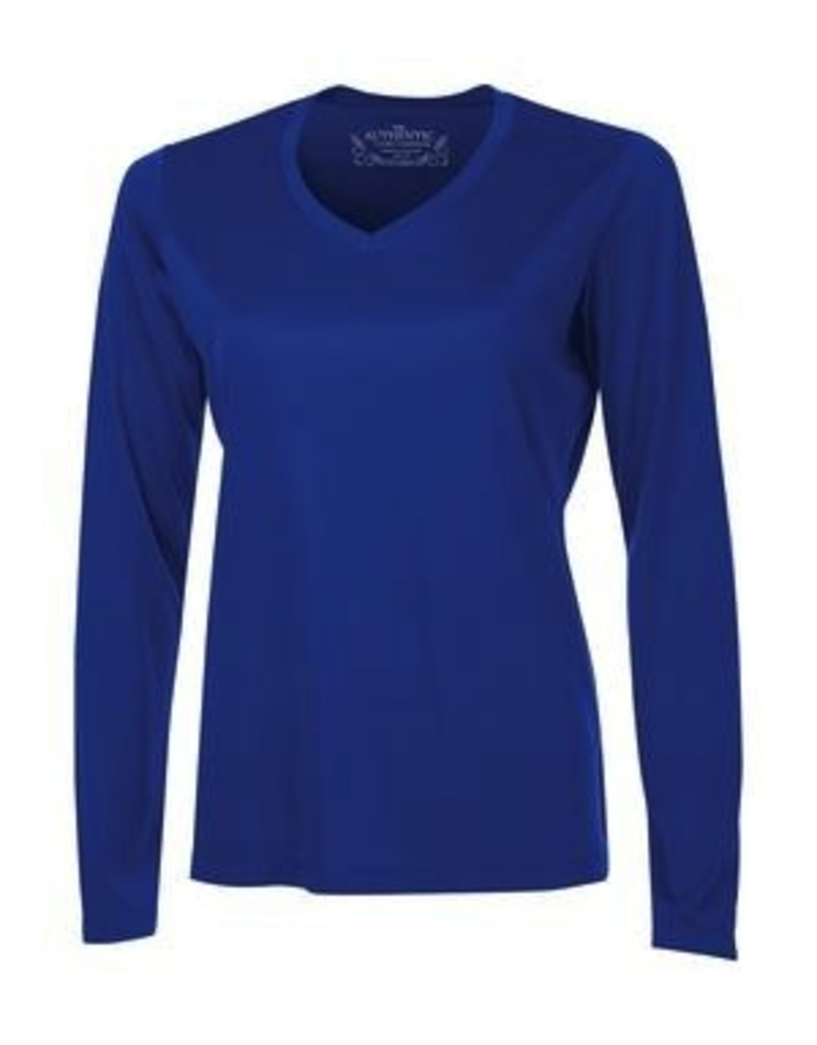 Authentic T-Shirt Company Pro Team Long Sleeve Tee, V-Neck - Ladies Sizes